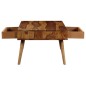 vidaXL Mesa de centro de madera maciza de sheesham 110x50x35 cm vidaXL Mesa de centro de madera maciza de sheesham 110x50x35 cm