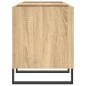 vidaXL Mueble discos madera contrachapada roble sonoma 121x38x48 cm vidaXL Mueble discos madera contrachapada roble sonoma 121x38x48 cm