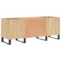 vidaXL Mueble discos madera contrachapada roble sonoma 121x38x48 cm vidaXL Mueble discos madera contrachapada roble sonoma 121x38x48 cm
