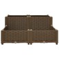 vidaXL Arriate 80x80x38 cm polipropileno vidaXL Arriate 80x80x38 cm polipropileno