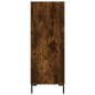 vidaXL Estantería madera de ingeniería roble ahumado 69,5x32,5x90 cm vidaXL Estantería madera de ingeniería roble ahumado 69,5x32,5x90 cm