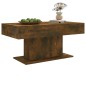vidaXL Mesa de centro madera contrachapada roble ahumado 96x50x45 cm vidaXL Mesa de centro madera contrachapada roble ahumado 96x50x45 cm