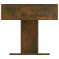 vidaXL Mesa de centro madera contrachapada roble ahumado 96x50x45 cm vidaXL Mesa de centro madera contrachapada roble ahumado 96x50x45 cm