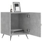 vidaXL Mesita de noche madera de ingeniería gris hormigón 40x40x50 cm vidaXL Mesita de noche madera de ingeniería gris hormigón 40x40x50 cm