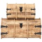 vidaXL Cofres de almacenamiento 2 unidades madera maciza de mango vidaXL Cofres de almacenamiento 2 unidades madera maciza de mango