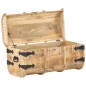 vidaXL Cofres de almacenamiento 2 unidades madera maciza de mango vidaXL Cofres de almacenamiento 2 unidades madera maciza de mango