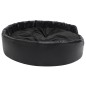 vidaXL Cama para perros felpa y cuero sintético negro 99x89x21 cm vidaXL Cama para perros felpa y cuero sintético negro 99x89x21 cm