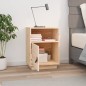 vidaXL Mesita de noche madera maciza de pino 40x34x55 cm vidaXL Mesita de noche madera maciza de pino 40x34x55 cm