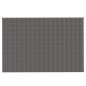 vidaXL Manta con peso tela gris 122x183 cm 9 kg vidaXL Manta con peso tela gris 122x183 cm 9 kg