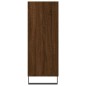 vidaXL Estantería madera de ingeniería roble marrón 69,5x32,5x90 cm vidaXL Estantería madera de ingeniería roble marrón 69,5x32,5x90 cm