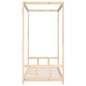 vidaXL Estructura de cama infantil madera maciza de pino 90x190 cm vidaXL Estructura de cama infantil madera maciza de pino 90x190 cm