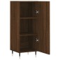vidaXL Aparador madera de ingeniería marrón roble 34,5x34x90 cm vidaXL Aparador madera de ingeniería marrón roble 34,5x34x90 cm
