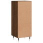 vidaXL Aparador madera de ingeniería marrón roble 34,5x34x90 cm vidaXL Aparador madera de ingeniería marrón roble 34,5x34x90 cm