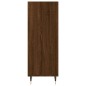 vidaXL Aparador de madera de ingeniería marrón roble 34,5x32,5x90 cm vidaXL Aparador de madera de ingeniería marrón roble 34,5x32,5x90 cm