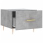 vidaXL Mesa de centro madera de ingeniería gris hormigón 50x50x40 cm