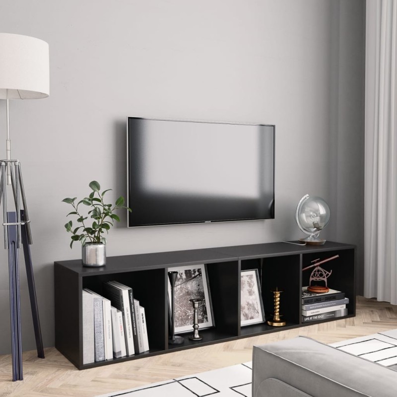 vidaXL Estantería/mueble de TV blanco 143x30x36 cm vidaXL Estantería/mueble de TV blanco 143x30x36 cm