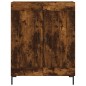 vidaXL Aparador de madera de ingeniería roble ahumado 69,5x34x90 cm vidaXL Aparador de madera de ingeniería roble ahumado 69,5x34x90 cm