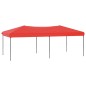 vidaXL Carpa para fiestas plegable rojo 3x6 m vidaXL Carpa para fiestas plegable rojo 3x6 m