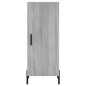 vidaXL Aparador madera de ingeniería gris Sonoma 34,5x34x90 cm