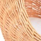 vidaXL Rascador para gatos con poste de sisal madera natural de sauce vidaXL Rascador para gatos con poste de sisal madera natural de sauce
