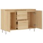 vidaXL Aparador de madera de ingeniería roble Sonoma 104x35x70 cm vidaXL Aparador de madera de ingeniería roble Sonoma 104x35x70 cm