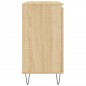 vidaXL Aparador de madera de ingeniería roble Sonoma 104x35x70 cm vidaXL Aparador de madera de ingeniería roble Sonoma 104x35x70 cm