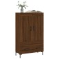 vidaXL Aparador alto madera de ingeniería roble marrón 69,5x31x115 cm vidaXL Aparador alto madera de ingeniería roble marrón 69,5x31x115 cm