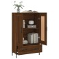 vidaXL Aparador alto madera de ingeniería roble marrón 69,5x31x115 cm vidaXL Aparador alto madera de ingeniería roble marrón 69,5x31x115 cm
