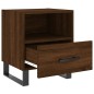 vidaXL Mesita noche 2 uds madera ingeniería marrón roble 40x35x47,5 cm vidaXL Mesita noche 2 uds madera ingeniería marrón roble 40x35x47,5 cm
