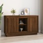 vidaXL Aparador madera contrachapada marrón roble 102x35x60 cm vidaXL Aparador madera contrachapada marrón roble 102x35x60 cm