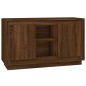 vidaXL Aparador madera contrachapada marrón roble 102x35x60 cm vidaXL Aparador madera contrachapada marrón roble 102x35x60 cm