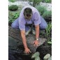 Ubbink Revestimiento piedra para estanques Classic 5x0,6m gris 1331002