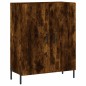 vidaXL Aparador de madera de ingeniería roble ahumado 69,5x34x90 cm vidaXL Aparador de madera de ingeniería roble ahumado 69,5x34x90 cm