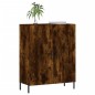 vidaXL Aparador de madera de ingeniería roble ahumado 69,5x34x90 cm vidaXL Aparador de madera de ingeniería roble ahumado 69,5x34x90 cm