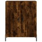 vidaXL Aparador de madera de ingeniería roble ahumado 69,5x34x90 cm vidaXL Aparador de madera de ingeniería roble ahumado 69,5x34x90 cm