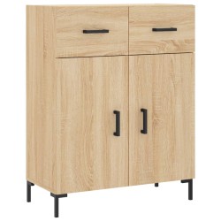 vidaXL Aparador de madera de ingeniería roble Sonoma 69,5x34x90 cm