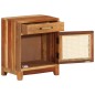 vidaXL Mesita de noche de madera maciza reciclada 40x30x50 cm vidaXL Mesita de noche de madera maciza reciclada 40x30x50 cm
