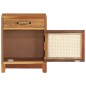 vidaXL Mesita de noche de madera maciza reciclada 40x30x50 cm vidaXL Mesita de noche de madera maciza reciclada 40x30x50 cm