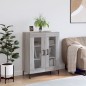 vidaXL Aparador de madera de ingeniería gris Sonoma 69,5x34x90 cm vidaXL Aparador de madera de ingeniería gris Sonoma 69,5x34x90 cm