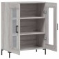 vidaXL Aparador de madera de ingeniería gris Sonoma 69,5x34x90 cm vidaXL Aparador de madera de ingeniería gris Sonoma 69,5x34x90 cm