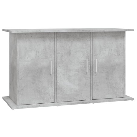 vidaXL Soporte de acuario madera ingeniería gris hormigón 101x41x58 cm