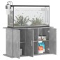 vidaXL Soporte de acuario madera ingeniería gris hormigón 101x41x58 cm vidaXL Soporte de acuario madera ingeniería gris hormigón 101x41x58 cm