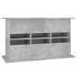 vidaXL Soporte de acuario madera ingeniería gris hormigón 101x41x58 cm vidaXL Soporte de acuario madera ingeniería gris hormigón 101x41x58 cm