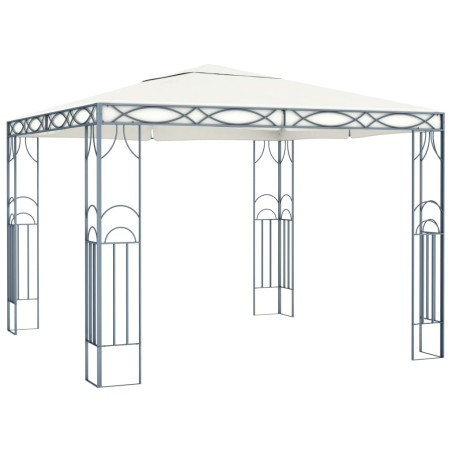 vidaXL Cenador color crema 300x300 cm