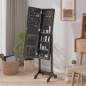 vidaXL Espejo de pie negro 34x37x146 cm vidaXL Espejo de pie negro 34x37x146 cm