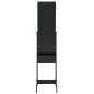 vidaXL Espejo de pie negro 34x37x146 cm vidaXL Espejo de pie negro 34x37x146 cm