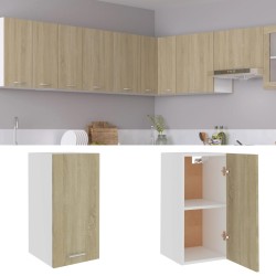 vidaXL Armario colgante cocina madera ingeniería roble Sonoma 29,5x31x60 cm