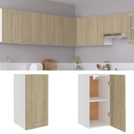 vidaXL Armario colgante cocina madera ingeniería roble Sonoma 29,5x31x60 cm