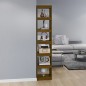 vidaXL Estantería/divisor de espacios madera pino marrón miel vidaXL Estantería/divisor de espacios madera pino marrón miel