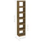 vidaXL Estantería/divisor de espacios madera pino marrón miel vidaXL Estantería/divisor de espacios madera pino marrón miel